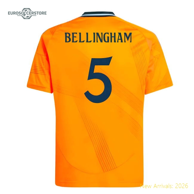 2024-2025 Real Madrid Away Youth Kit (Bellingham 5)