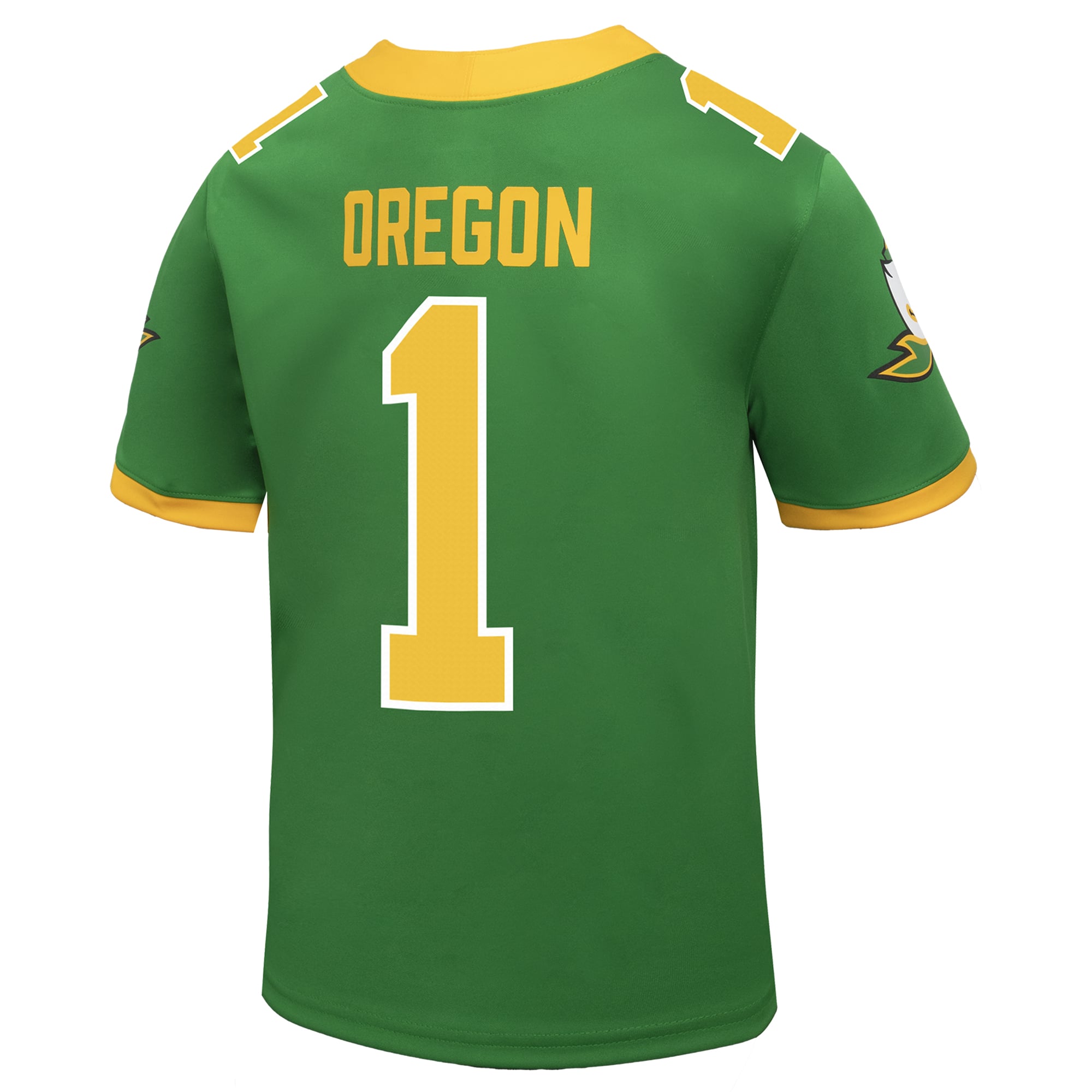 #1 Oregon Ducks Nike Preschool Vapor Fusion Alternate Jersey - Green