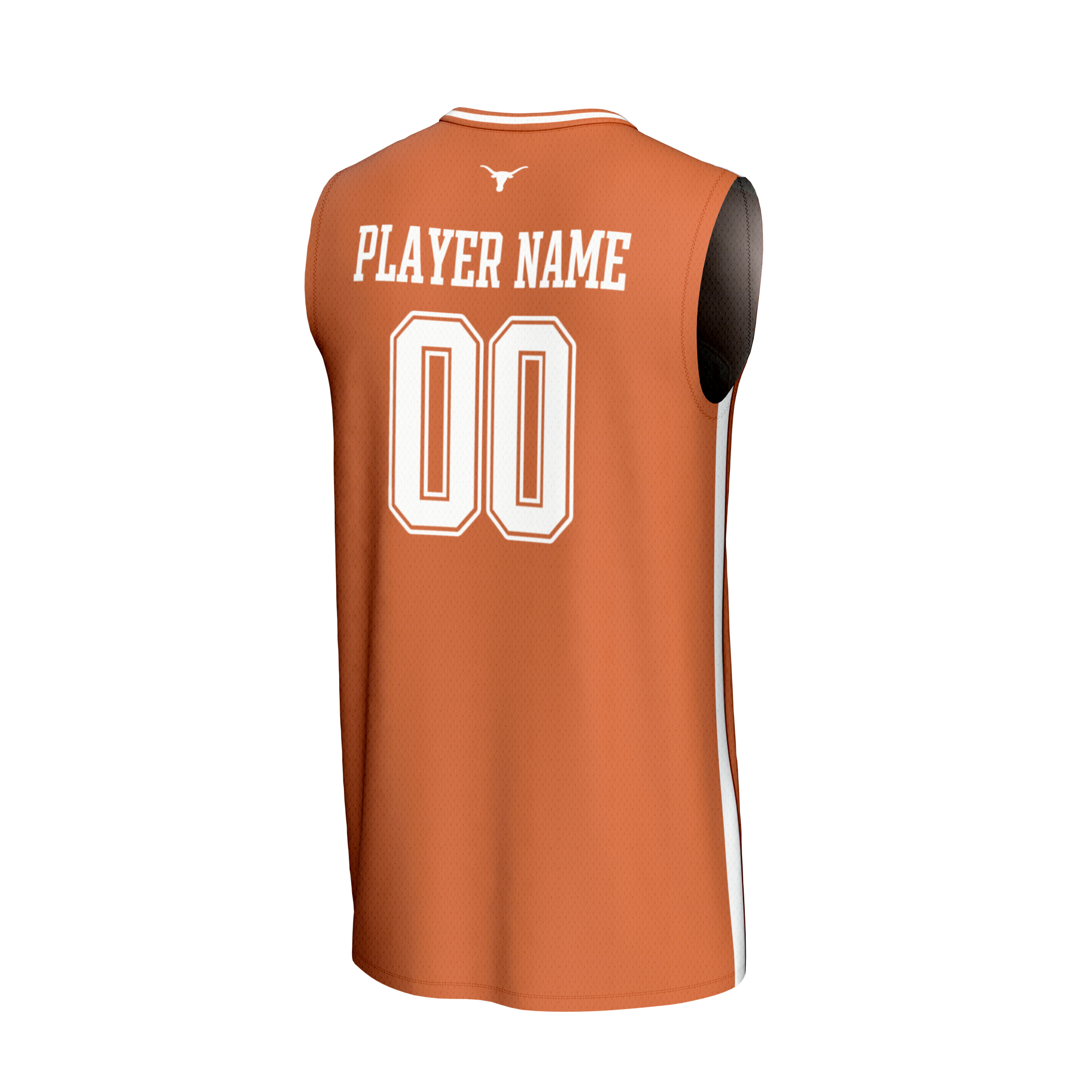 [NJP] Texas Longhorns GameDay Greats Youth NIL Pick-A-Player Lightweight Men's Basketball Fashion Jersey - Burnt Orange