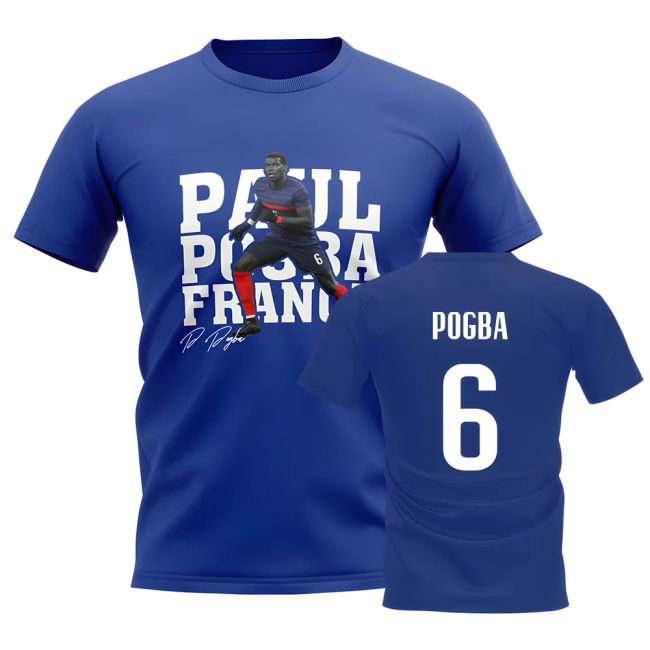 Premium Paul Pogba France Soccer Kit Team Durable Cup