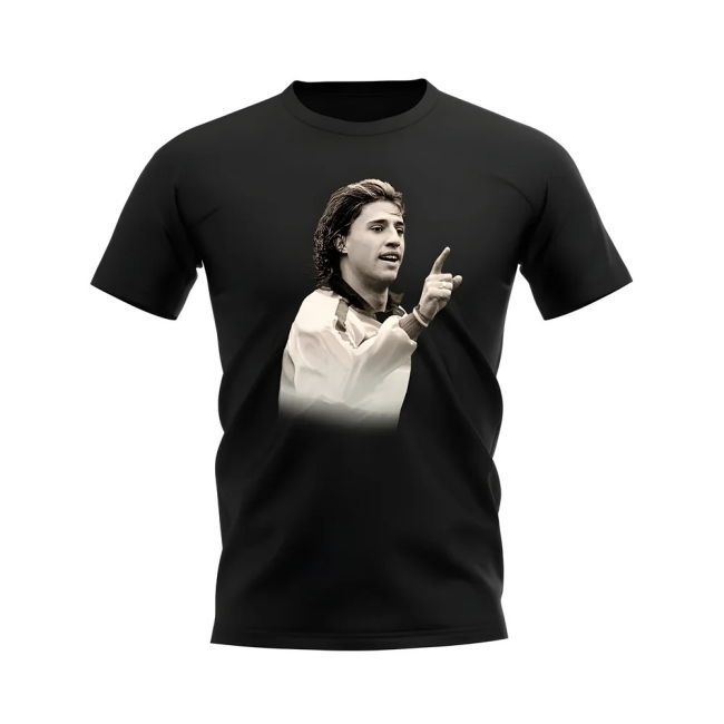 Premium Hernan Crespo Legend T-Shirt (Black) Replica Soccer