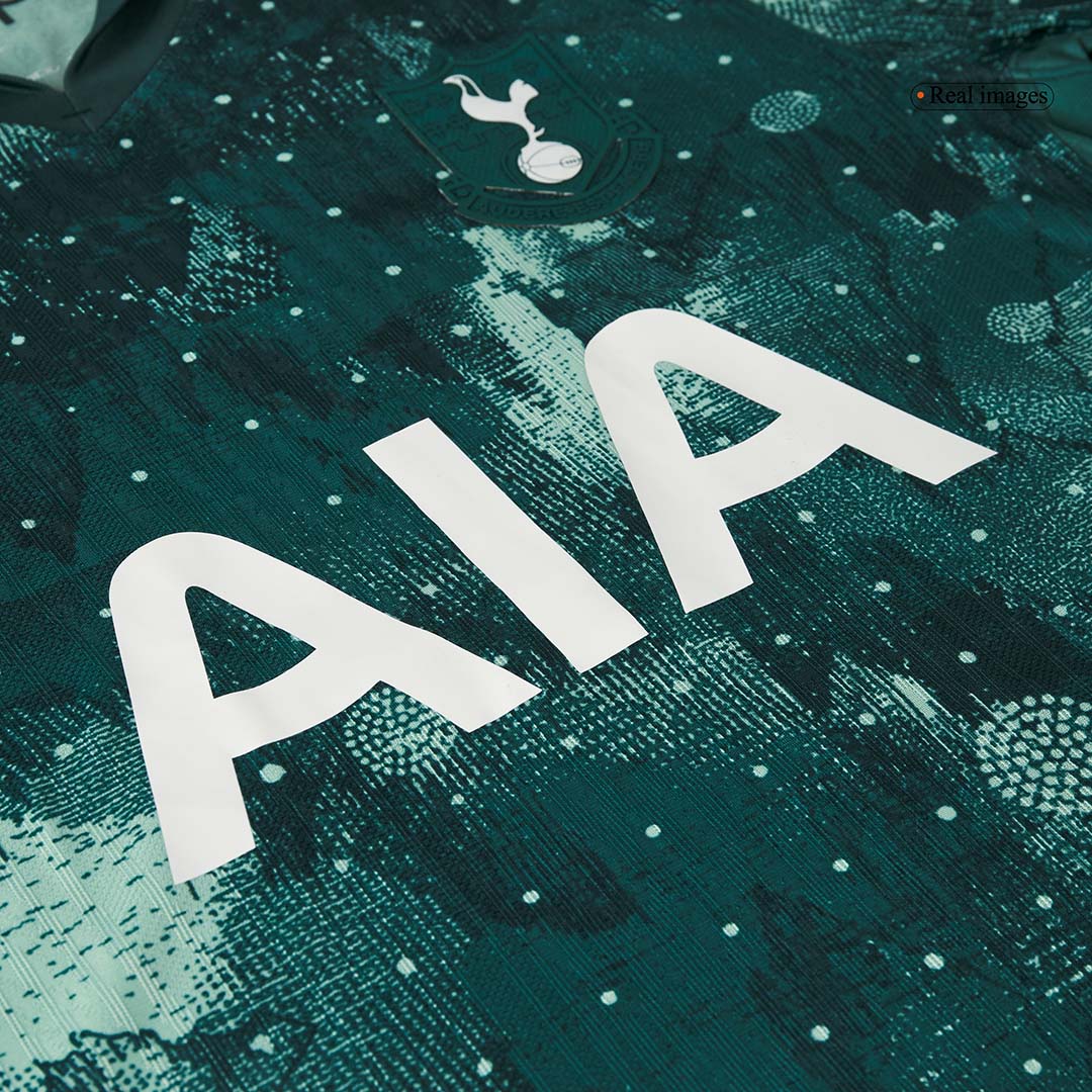 Player Version Tottenham Hotspur Third Away Soccer Jersey 2024/25Authe