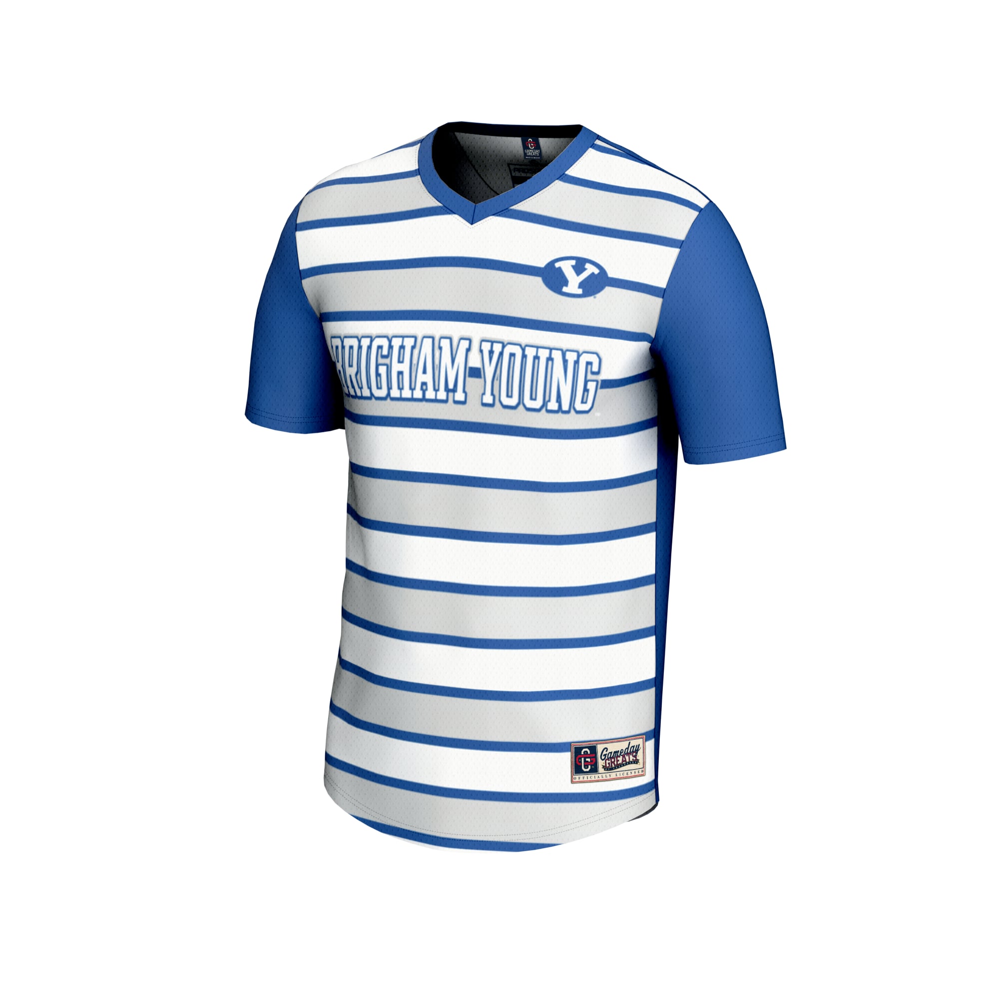 #1 BYU Cougars GameDay Greats Unisex Lightweight Soccer Fashion Jersey - Royal