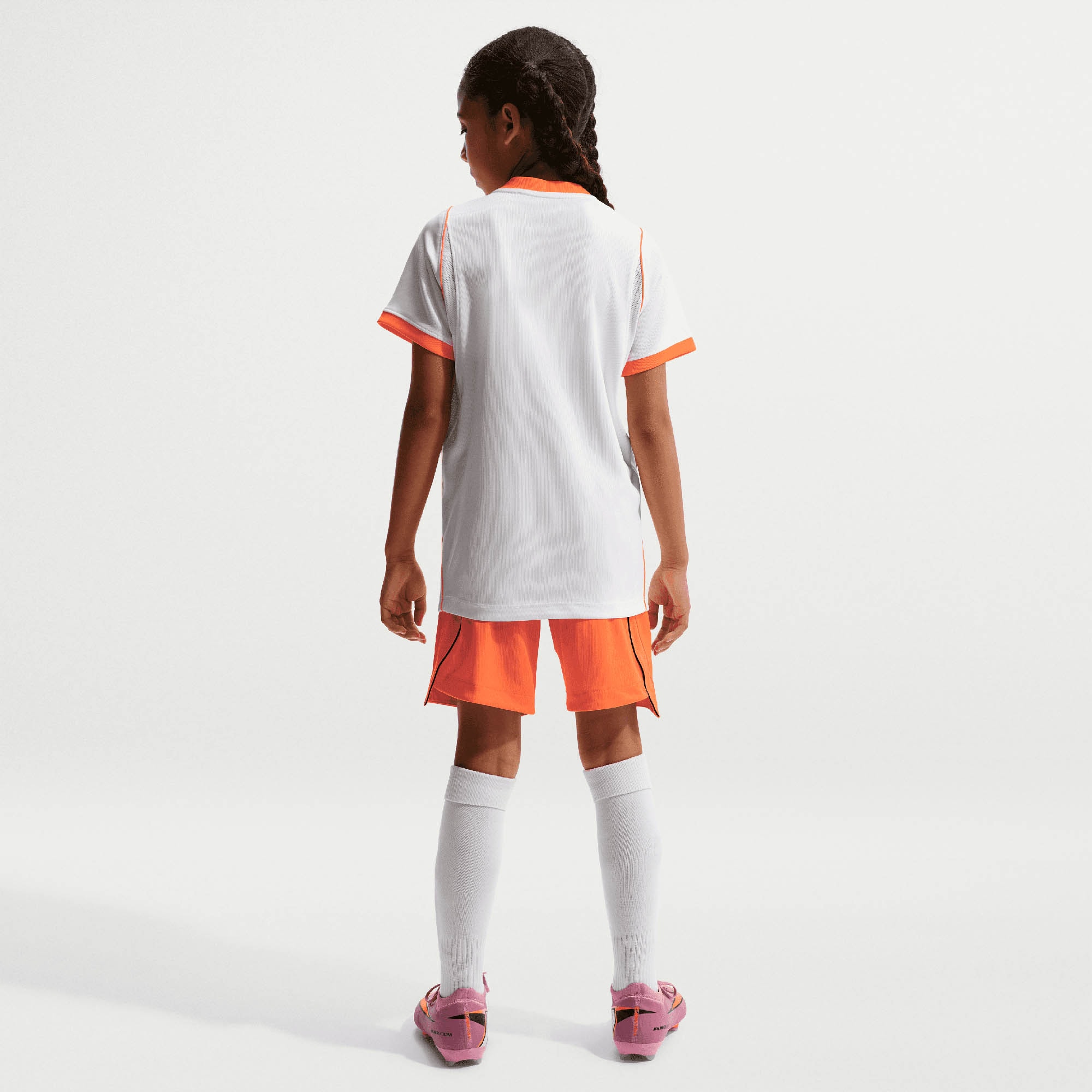 [SJH] Netherlands National Team Youth 2026 Away Stadium Replica Jersey - White