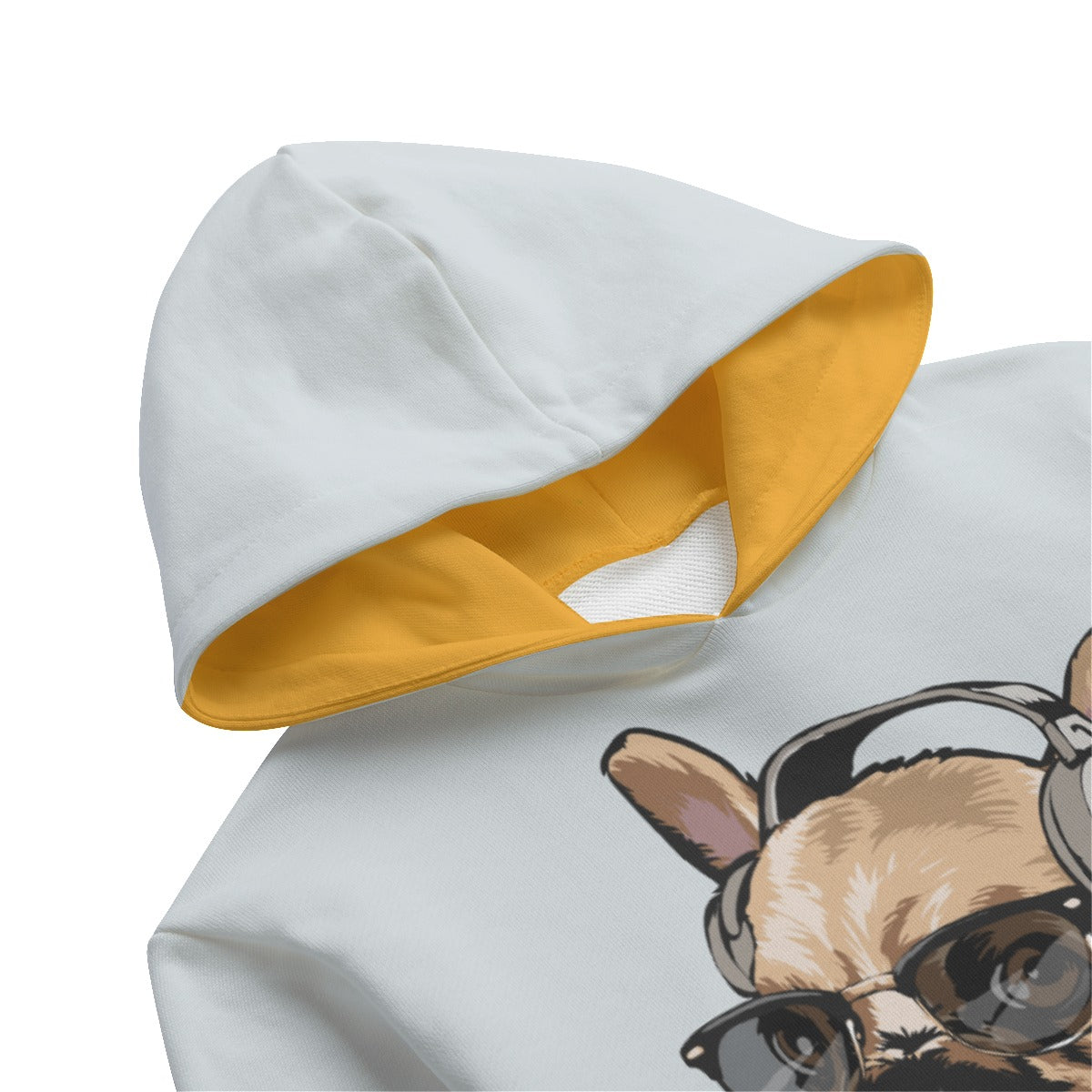 Harper - Casual All-over Print Kid's Pullover Hoodie For Frenchie Fans