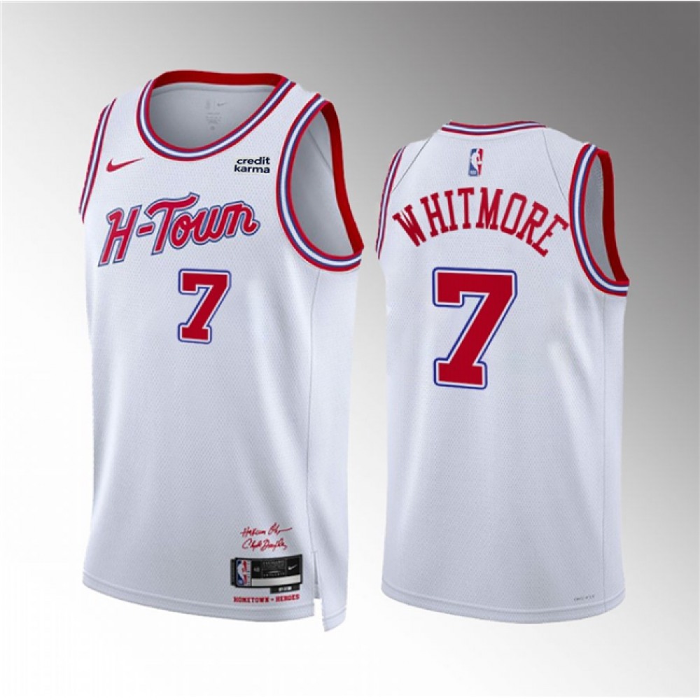 Elite Houston Rockets 7 Jersey White City Edition - Must-Have Jersey