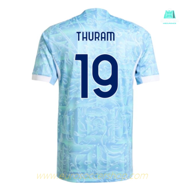 2025-2026 Juventus Authentic Away Shirt (Thuram 19)