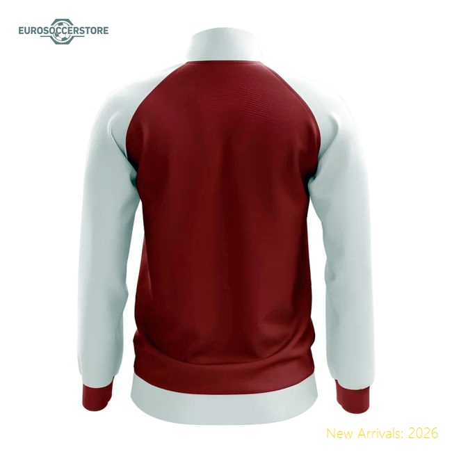 Paraguay Concept Football Track Jacket (Red) - Kids
