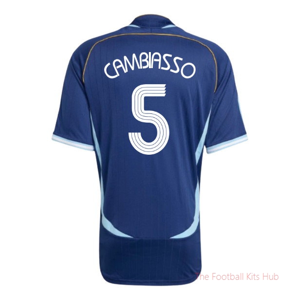 Replica Argentina 2006 Reissue Away Shirt (Cambiasso 5)