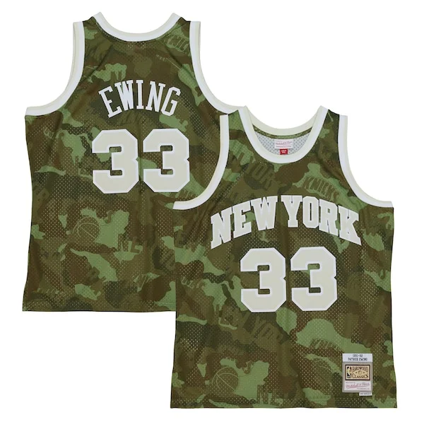 Patrick Ewing NYK Swingman Jersey - trendy Basketball - Green