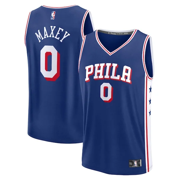 Tyrese Maxey PHI Premium Jersey - Affordable Deal - Licensed Product