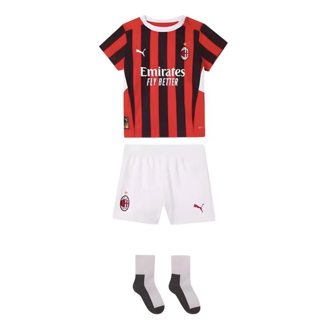 2024-2025 AC Milan Baby Home Professional Kit (Baby) Antibacterial