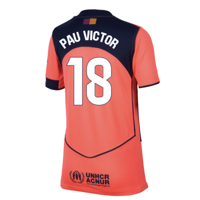 Barcelona Third Performance Jersey Breathable Athletic Fit