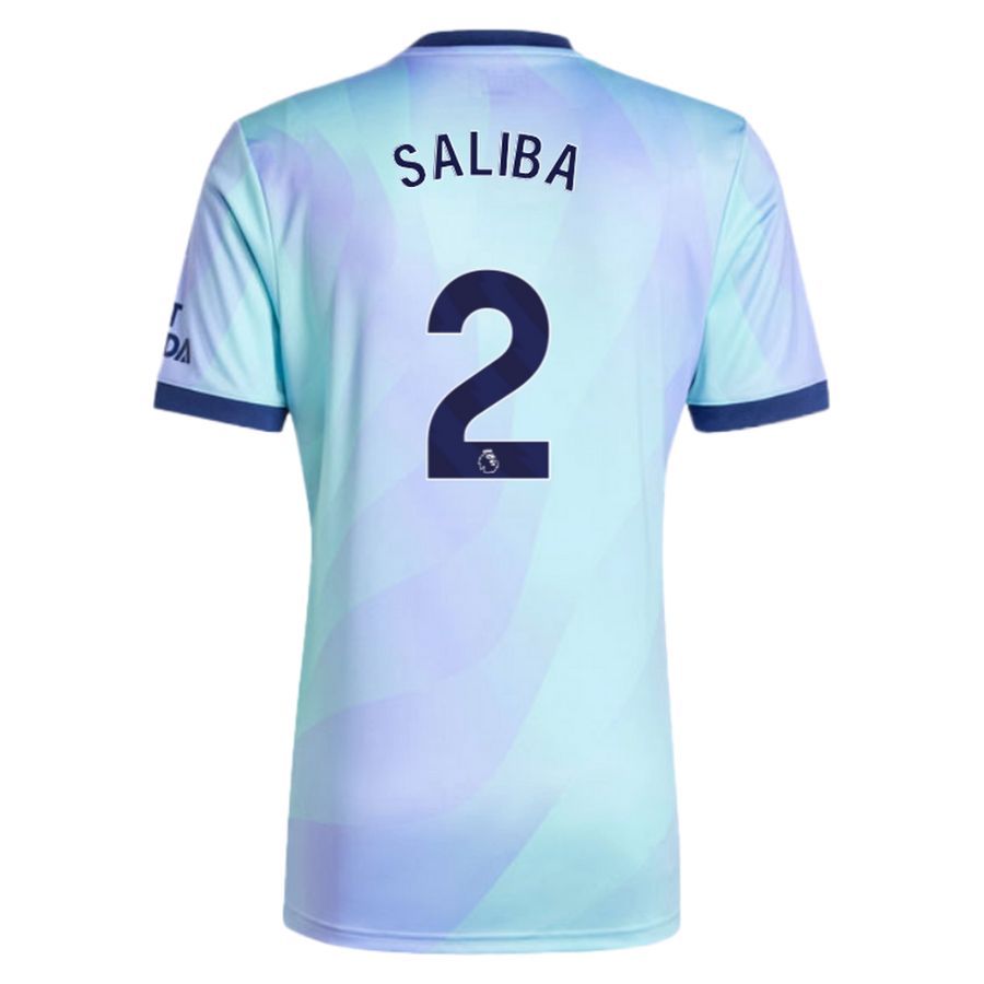 Arsenal Third Shirt 2024 2025 Saliba