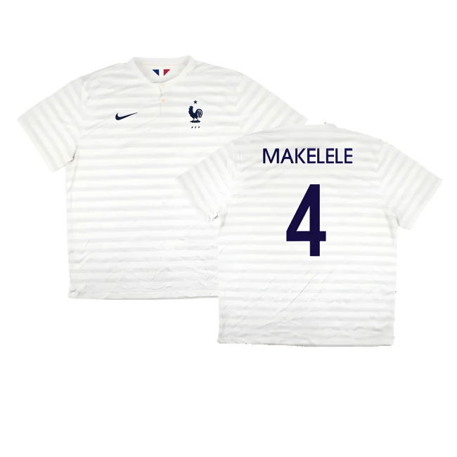 Authentic France 2014-15 Away Jersey Team Cup World Soccer