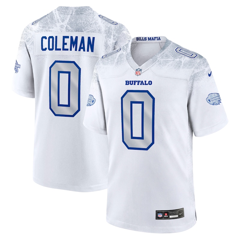 None Keon Coleman Champion BUF Bills Game-Ready Jersey Game Day Wear