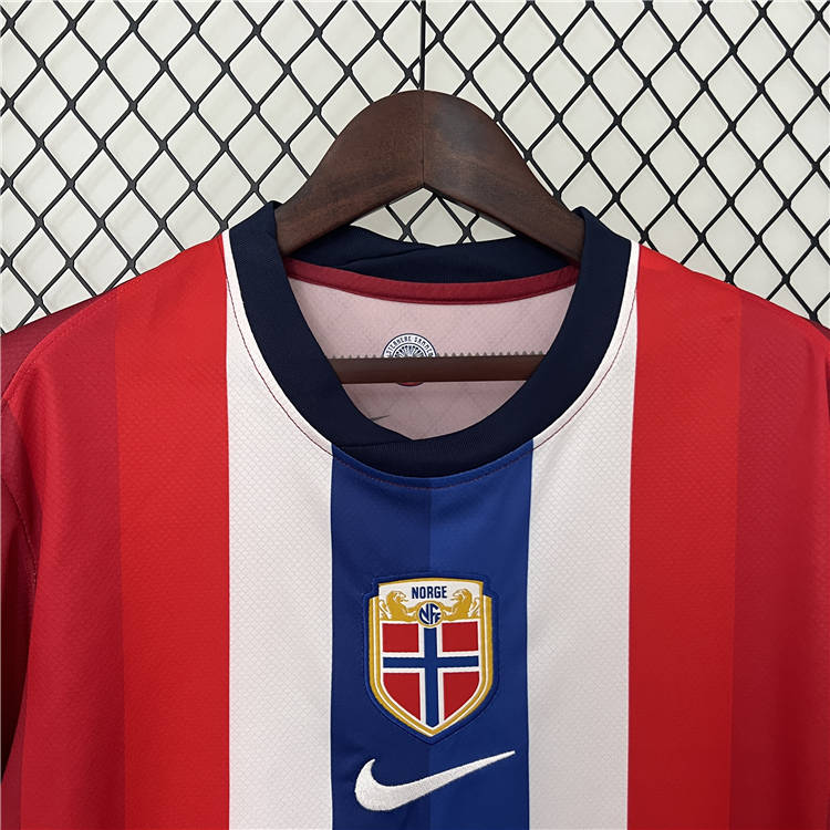 UEFA Euro 2024 Norway Home Soccer Jersey Shirt - Official Replica