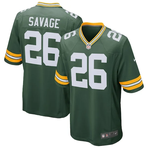 Performance Green Bay Packers Game Jersey - Premium Green NFL Fan J...