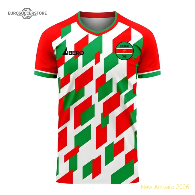 2025-2026 Surinam Home Fan Version Womens 2026 Home Shirt