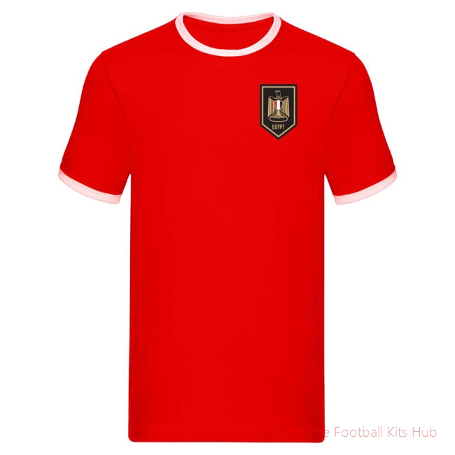 Men Egypt Logo Ringer Tee (Red)