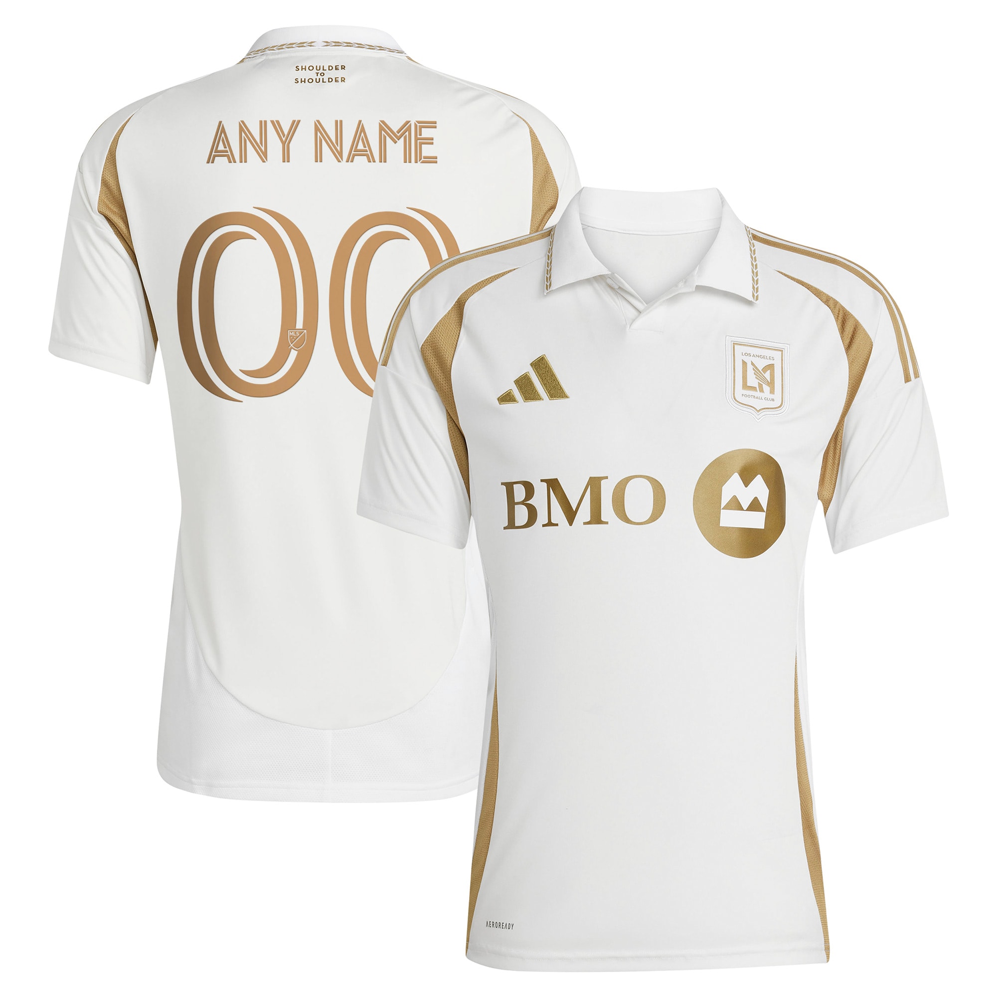 [SJH] LAFC 2025 Secondary Replica Custom Jersey - White