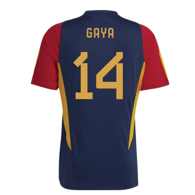 Spain Soccer Team Collectible Training Unique Shirt (Gaya 14)