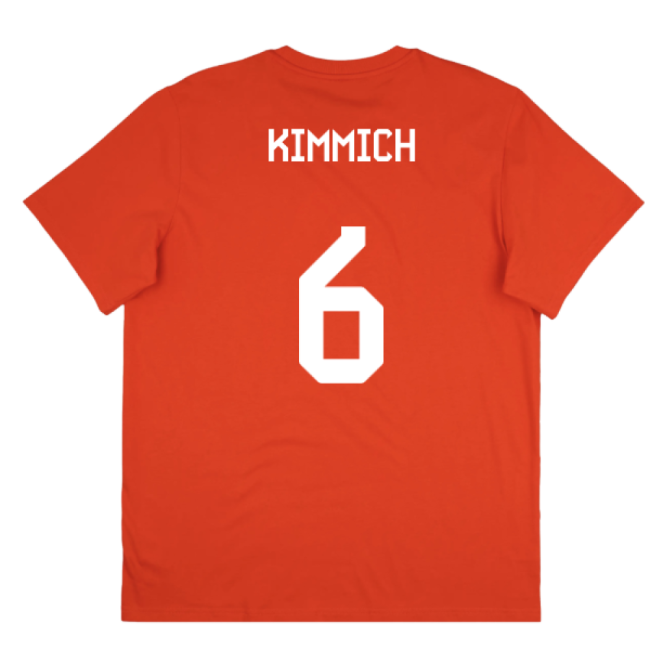 Best-Selling 2025-2026 Bayern Munich Seasonal Graphic Tee (Red) (Kimmich