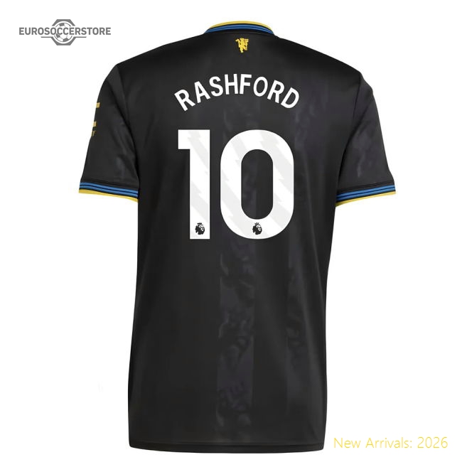 Official 2025-2026 Manchester United Third Shirt (rashford 10)