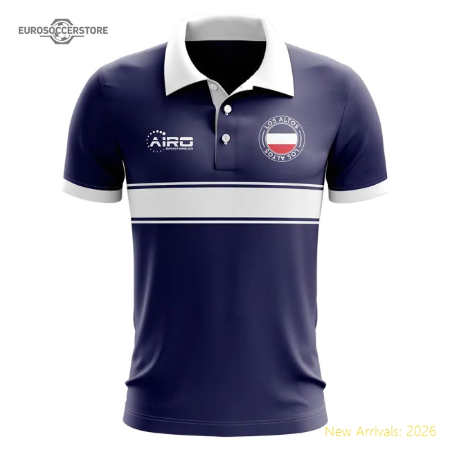 Los Altos Concept Stripe Polo Game Day Jersey For Match Days