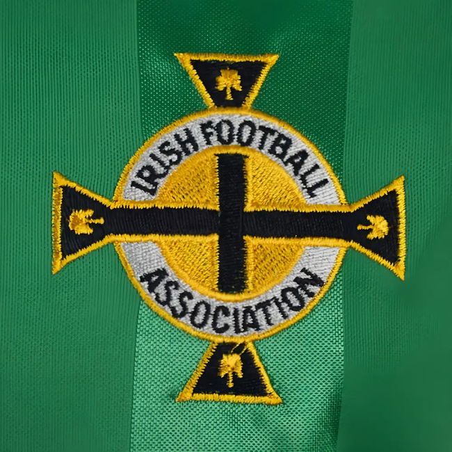 Northern Ireland 1984 Polyester Retro Football Shirt Worldcup