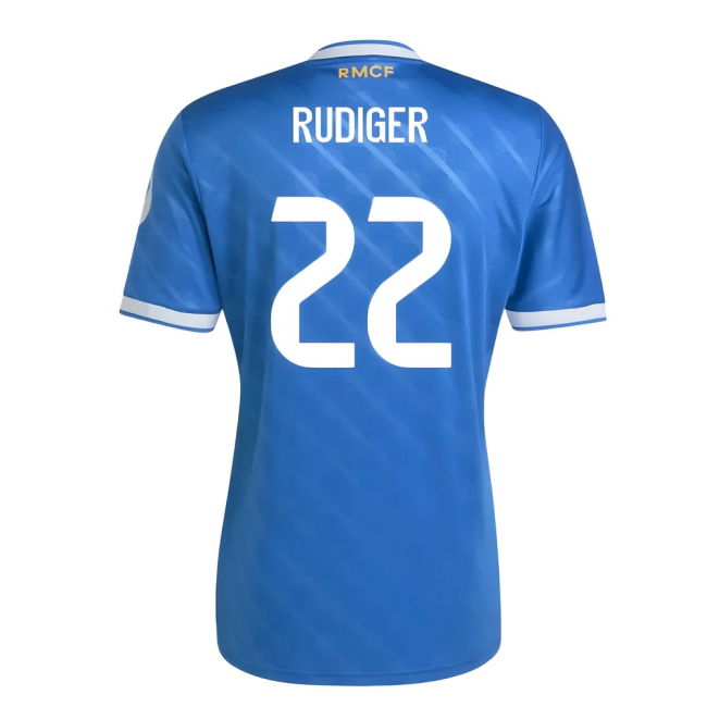 2025-2026 Real Madrid Third Value for Money (Rudiger 22)