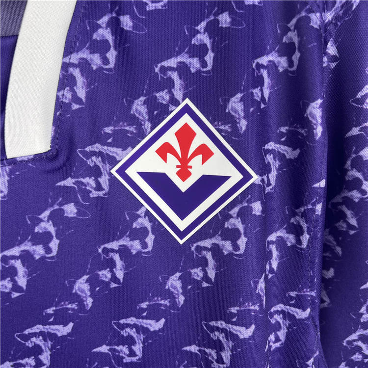 High Quality Breathable Fiorentina 2324 Home Football Shirt