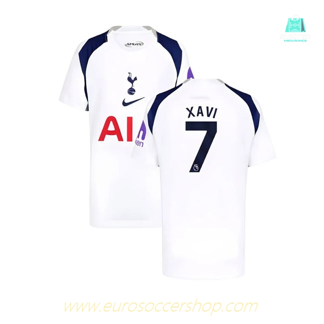 2025-2026 Tottenham Hotspur Home Shirt (Kids) (Xavi 7)