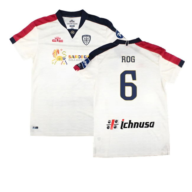 Official Licensed Cagliari Away Shirt S Rog #6 New Release Devoted...