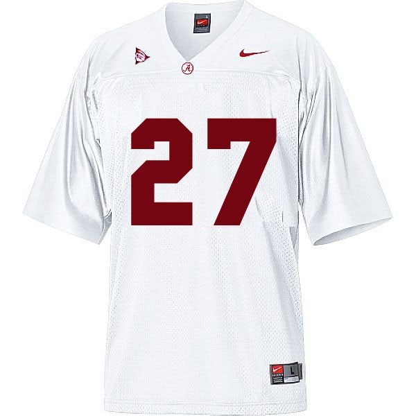 Youth Alabama Crimson Tide #27 Derrick Henry White V3e Jersey