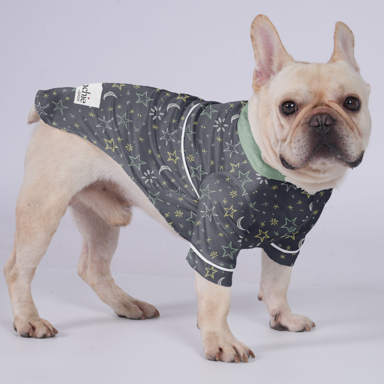 Zoey - Vet-recommended Pajamas For French Bulldog Indoor Use