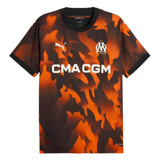 Marseille 2025-2026 Third replica jersey - quick-dry and sleek v4.711