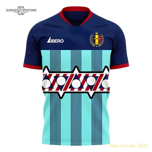 Official Belgium 2025-2026 Regular Kit (bel) Moisture-management