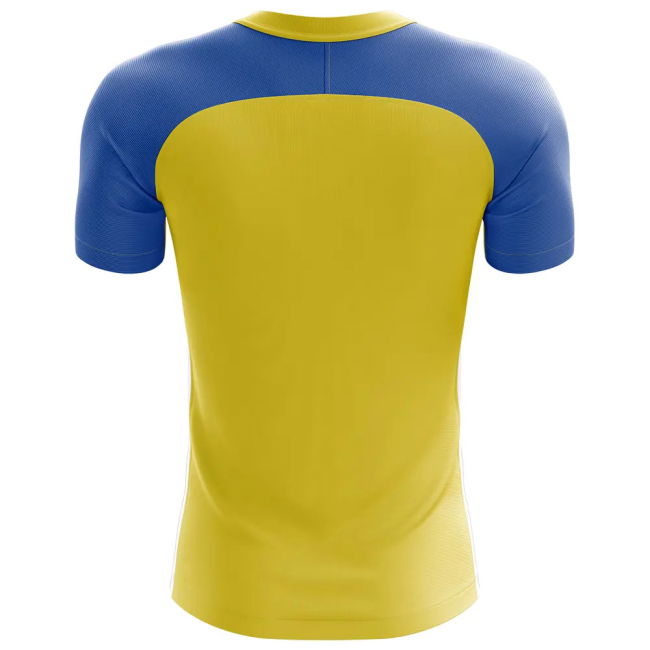 Authentic 2025-2026 Ukraine Home Concept Football Shirt - Womens