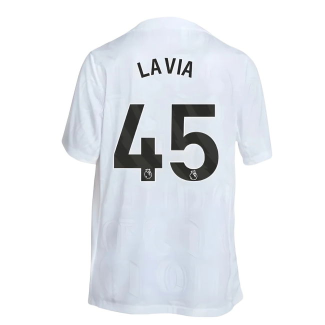 2025-20 Chelsea Home Football Shirt Lavia Name Number L M S