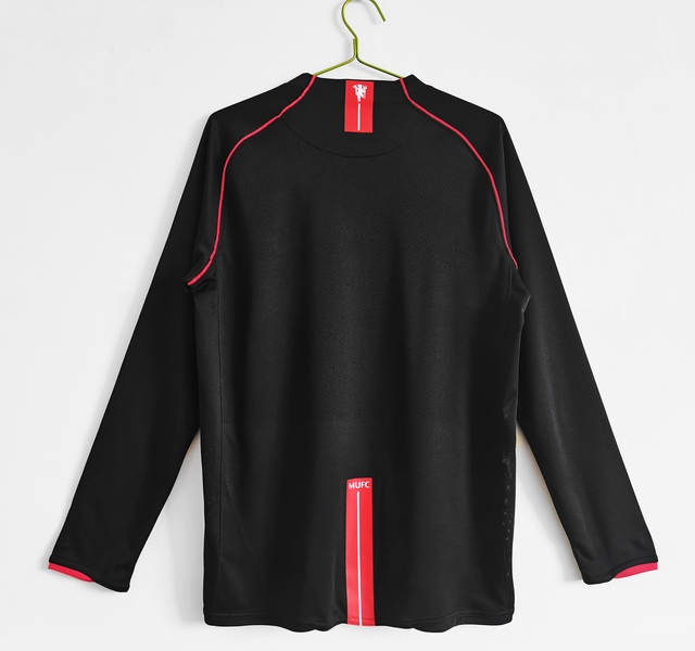 2007-2008 Man United kit third long sleeve