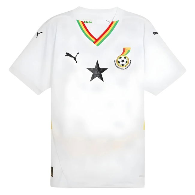 Top-Tier Climate-Control 2024-2025 Ghana Home Shirt Aero-Dynamic