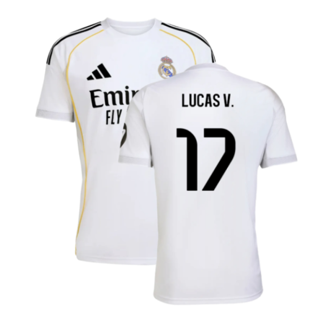 2025-2026 Real Madrid Home Shirt - High Quality Soccer - Performance,...