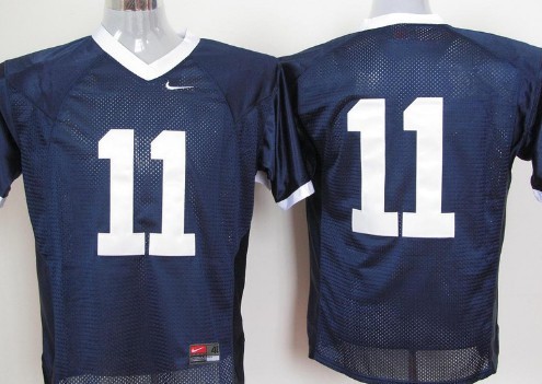 Men's None Blue 2024 comfortable Navy Blue #11 game day Jersey