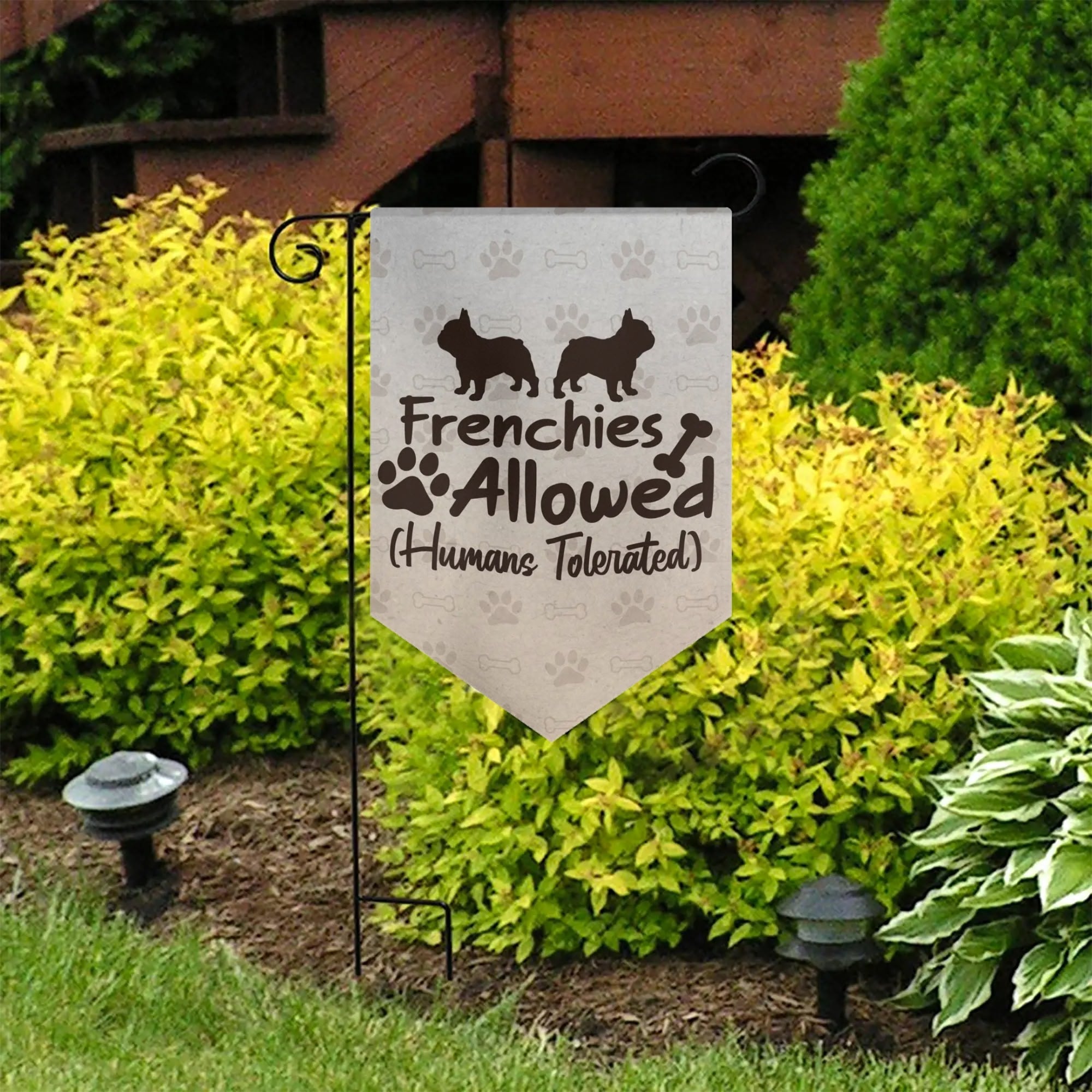 French Bulldog Walter Garden Flag Banner Comfy Pet Product