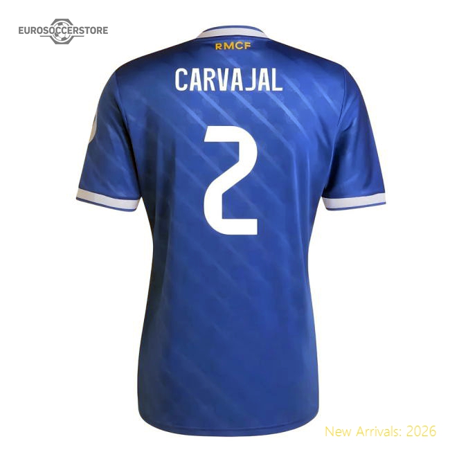 Real Madrid Spanish Football Carvajal Third Elite Adidas Climacool