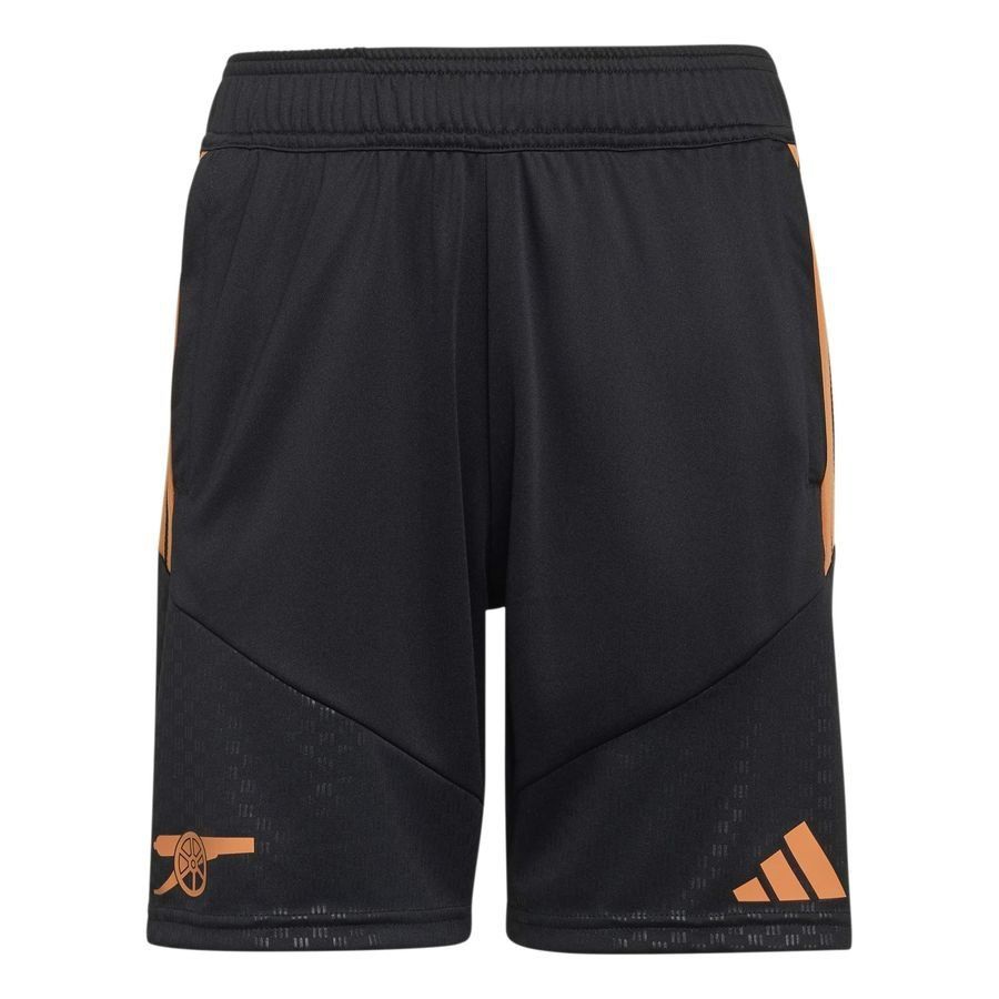 [EFKS] Arsenal Shorts Black/Orange Training Kids Uniform