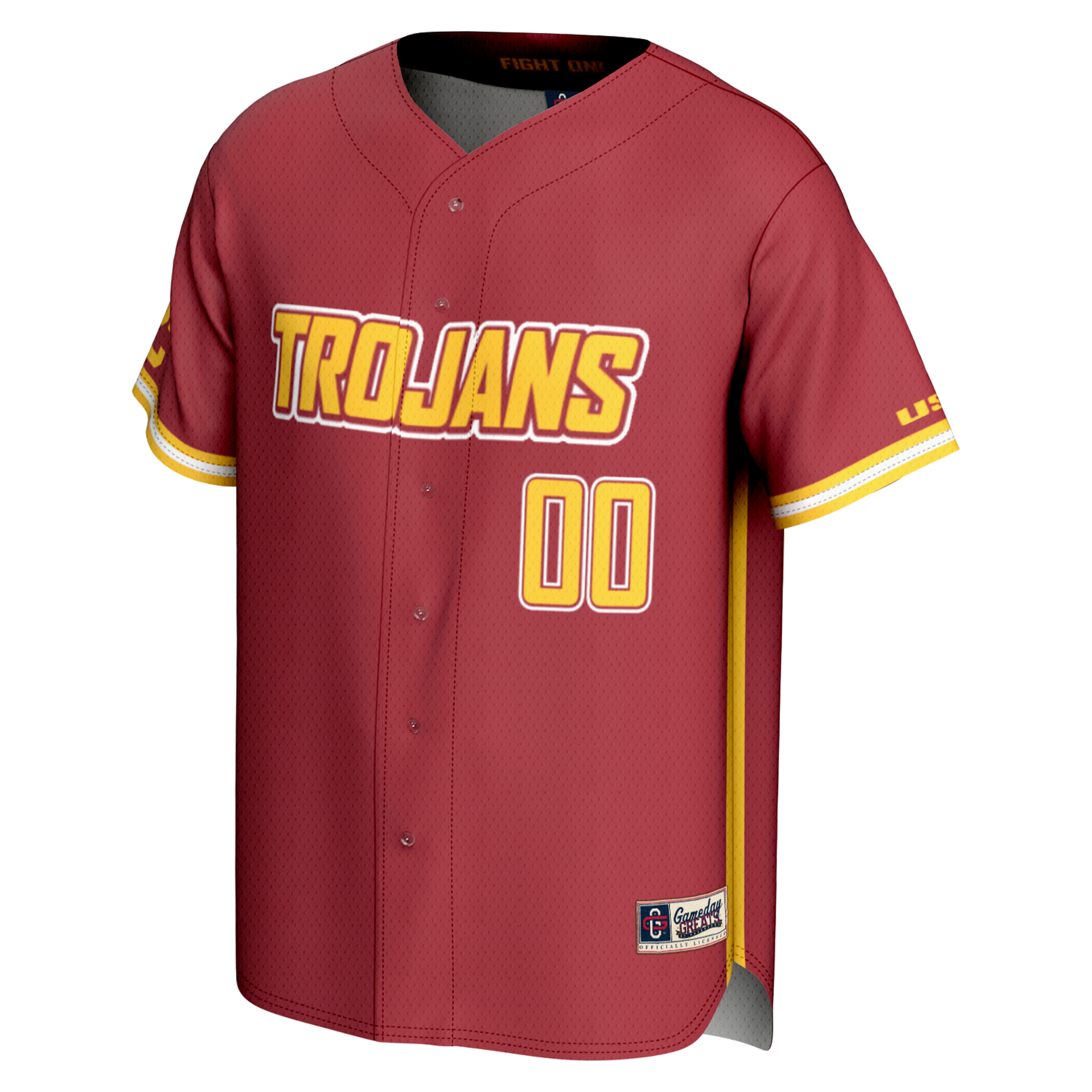[DDG] USC Trojans GameDay Greats NIL Pick-A-Player Baseball Lightweight Jersey - Cardinal