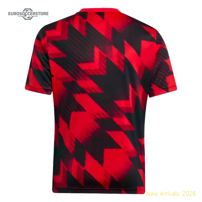 2025-2026 Man Utd Pre-Match Shirt (Red) - Kids