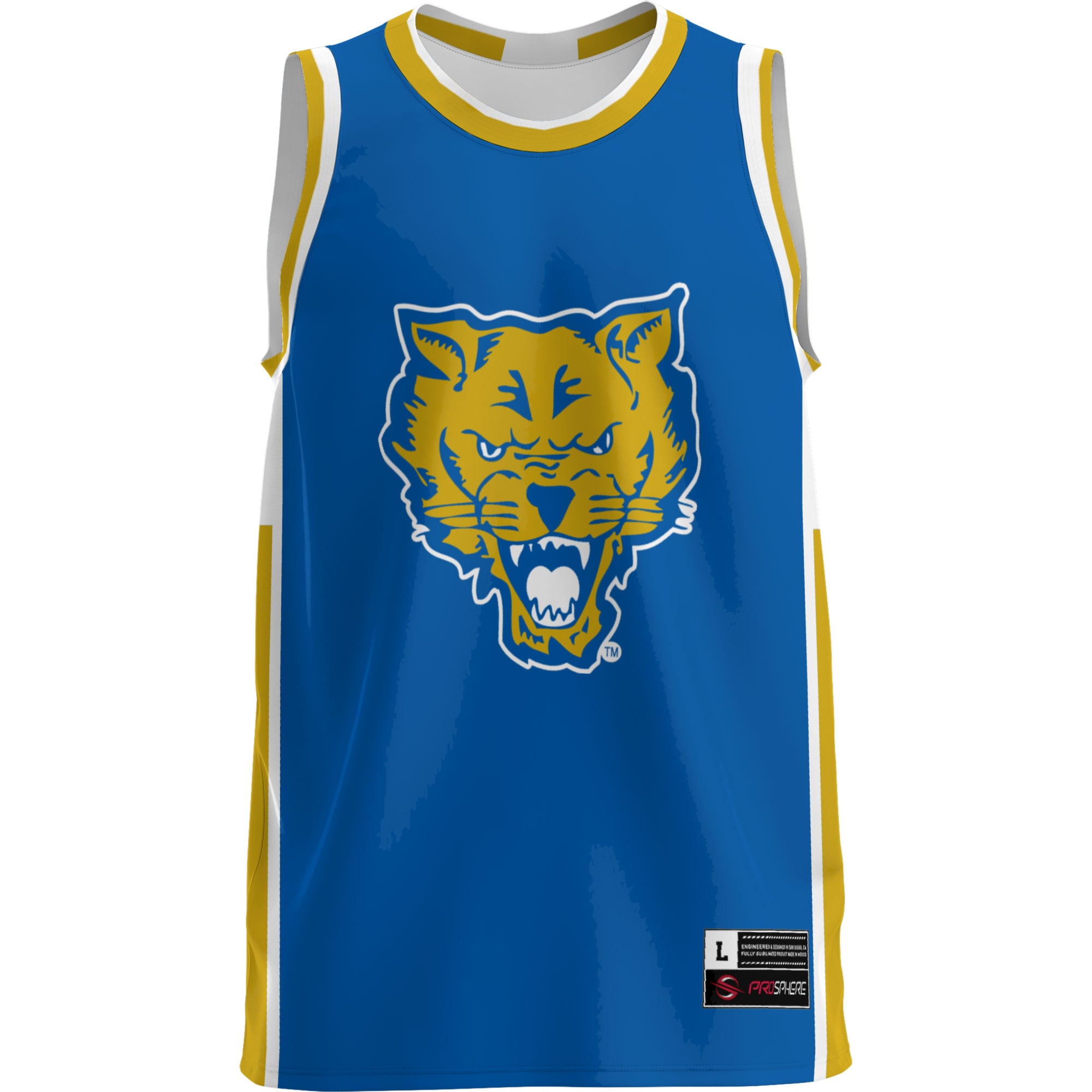[DDG] Fort Valley State Wildcats GameDay Greats Lightweight Basketball Jersey - Blue